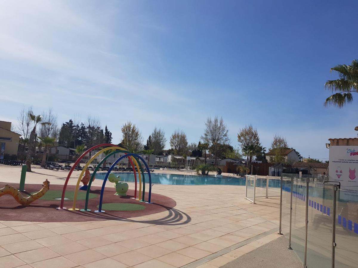 Sérignan Mobil Home 8 Personnes Les Sables Du Midi מראה חיצוני תמונה